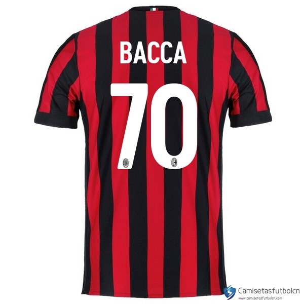 Camiseta Milan Primera equipo Bacca 2017-18
